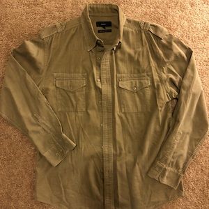 Corduroy military Shirt, light weight